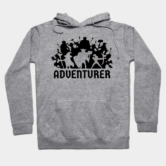 Dungeon Adventurer Hoodie by TeeNoir